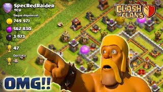 NUNCA MAIS ACONTECE ISSO COMIGO!! CLASH OF CLANS