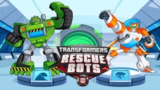 Трансформеры Наперегонки с бедой Transformers Rescue Bots Захватывающие Приключения  Игровой мульт