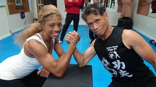 Kung Fu - Arm Wrestling Challenge! (Teenager, Adults, Senior Citizen)