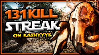 Star Wars Battlefront 2 General Grievous 131 Killstreak (Kashyyyk)