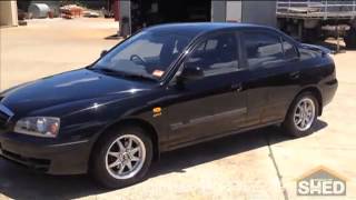 2006 Hyundai Elantra XD Black 1357