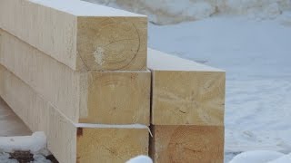 Брус в Перми - Пилорама ТРИ ТОПОРА в Пермском крае. Дома из бруса