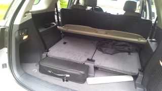 Chevrolet Trailblazer 2013 - салон, багажник, третий ряд