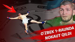 ЯШАВОР ЖАХОНГИР! ЎЗБЕК ЖАНГЧИСИ 1-РАУНДА НОКАУТ ҚИЛДИ | Абдувахидов Жахонгир
