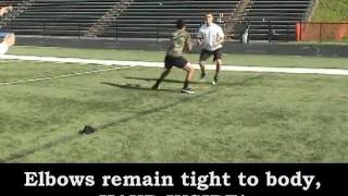 Wide Receiver Blocking Drills 2011