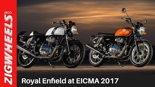Royal Enfield at EICMA 2017 | ZigWheels.com