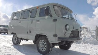 2018 UAZ 220695. Start Up, Engine, and In Depth Tour.