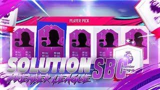 FUT 19 / SOLUTION SBC PREMIER LEAGUE ( DOUCOURE 86, VARDY 86 )