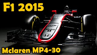 F1 Mclaren Honda MP4-30 Analysis - Lets Talk F1 2015