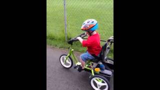 Watch Tyler Ride His New Bike!
