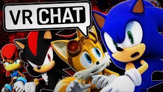 Sonic, Tails & Shadow Play VRChat | Halloween Nightmare! ?