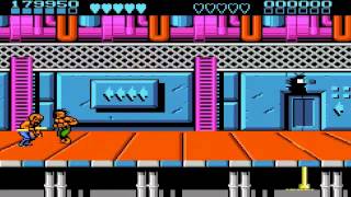 Прохождение Battletoads & Double Dragon:Часть 1(1-3 Уровень)