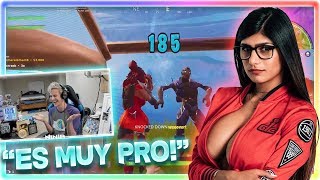 ?MIA KHALIFA JUEGA FORTNITE!?// Fortnite Highlights & Funny Moments