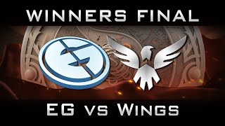 EG vs Wings Winners Final The International 2016 TI6 Highlights Dota 2