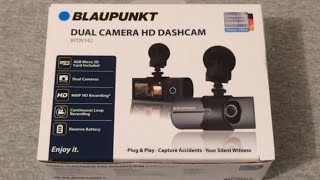 Blaupunkt BPDV142 Dashcam Unboxing