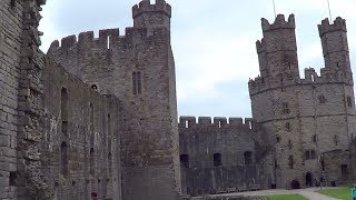 Wales.  Уэльс. Замки XIII века.