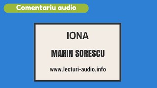 Iona-Marin Sorescu Comentariu bacalaureat