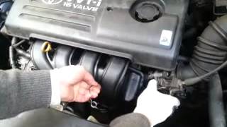 Toyota Corolla 1.6 1.8 motor так называемый стук коллектора!