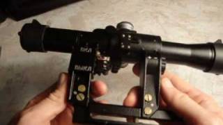 POSP 4x24 Scope for the AK-47 platform