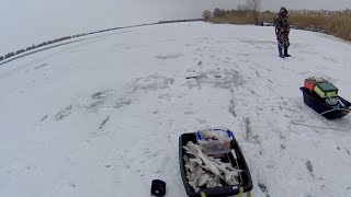 Я так еще не рыбачил зимой! Первая моя рыбалка зимой на судака! Рыбалка в Астрахани зимой.