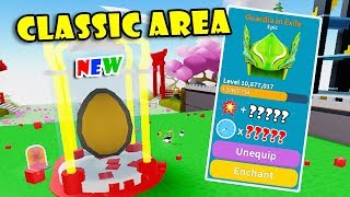 New Update! Classic Area + Animal Egg & New Pets + Hats | Unboxing Simulator! [Roblox]