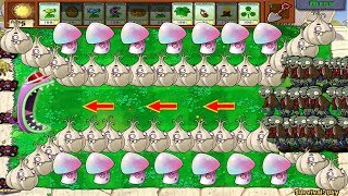 Plants vs Zombies Chomper vs Hypno-shroom vs Garlic