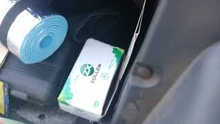 Как сложить задние сиденья daewoo sens/lanos