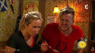 Fort Boyard 2017 - Enora Malagré & Jeremstar chez Willy Rovelli