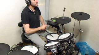 Dream Theater UNDER A GLASS MOON Drum Cover ROLAND TD-12KX