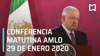 Conferencia AMLO - 29 de enero de 2020