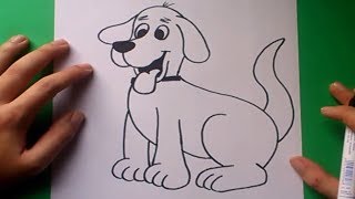 Como dibujar un perro paso a paso 8 | How to draw a dog 8