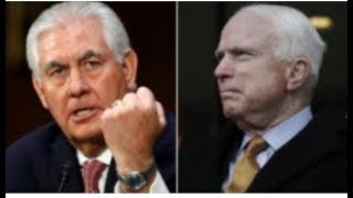TILLERSON JUST DROPPED A NUKE ON JOHN MCCAIN!  MCCAIN STUNNED!