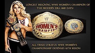 All Trish Stratus' WWE Women's Title Defenses (6TH REIGN)