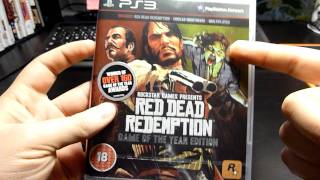 Red Dead Redemption - Game of The Year Edition Unboxing (PS3)