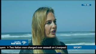 Umdloti Free diver Beth Neale holds her breath for over 5 minutes