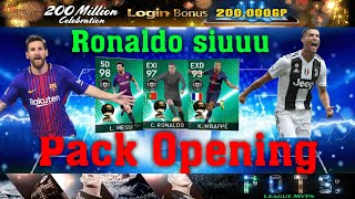 Pack Opening #60|| POTS Regresa Ronaldo siuu|| Konami obsequia 200k Gp|| Pes 2019 MyClub