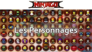 LEGO NINJAGO LE FILM - Les Personnages