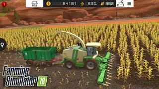 Fs18 farming simulatör 18 / mısır silajı yapmak ( mısır silajı nasıl yapılır)  / Make corn silage