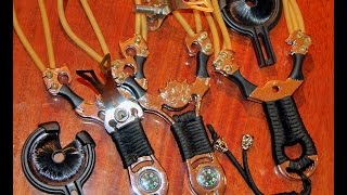 Школа Выживания Часть 2 - Охотничьи рогатки, ножи, зонты, комары, растения и так далее
