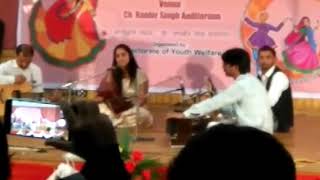 Private Gazal Inter Zonal youth festival got 1st prize, self Composed