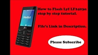 Flash LYF LF 2403N , FLASHIN ERROR of LYF 2403N FIX