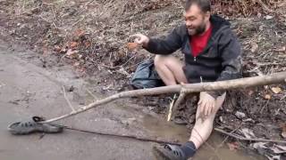 Да меня заминировали ёпта. Заминированный тапок.  Полное видео! Приколы 2017 май. Вор в законе