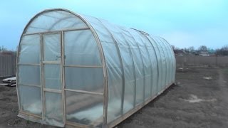 Строим теплицу своими руками / Полное видео по постройке теплицы