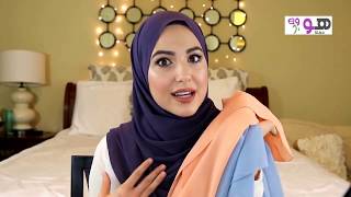 لفات حجاب 2019 بسيطه { لفات حجاب على الموضة }