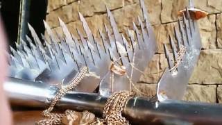 Вeach rakes . Beach trawl, thin gold chains  / Пляжные грабли