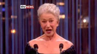 Helen Mirren Praises Queen At Oliviers