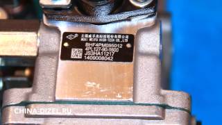 ТНВД Топливный насос высокого давления модель 4PL127 двигателя 4100QBZL  Yuejin 1041 Baw Fenix 1044