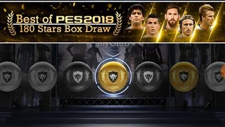 Best of Pes2018 180 Stars Box Draw | Pes18 Mobile