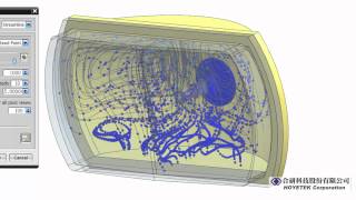 SC Thermal and Flow 汽車霧燈熱流模擬分析