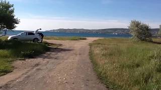 Дикий пляж на Байбуге